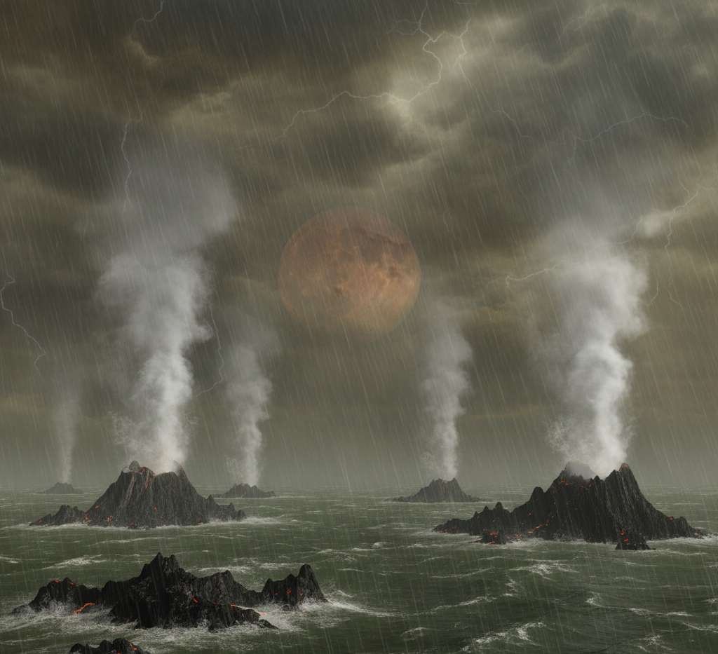 first-rain-on-earth-ocean-formation